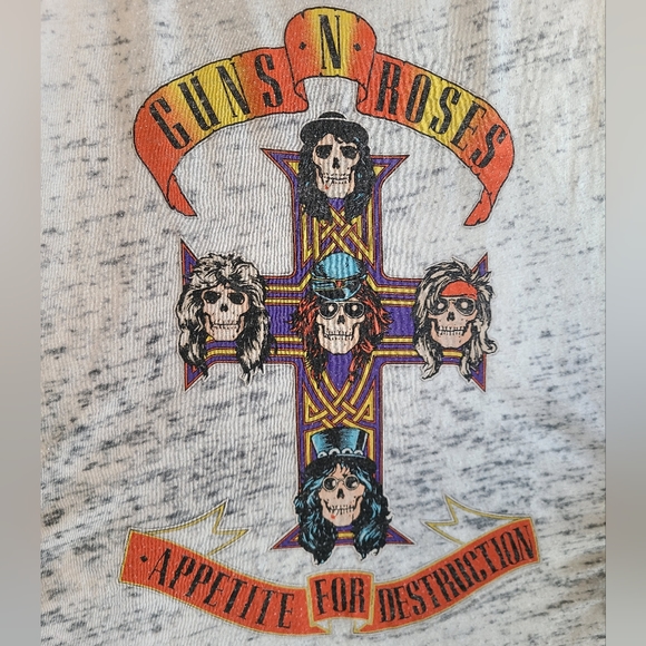 Guns 'N Roses "Appetite For Destruction" lightweight see through tank top - Picture 2 of 3